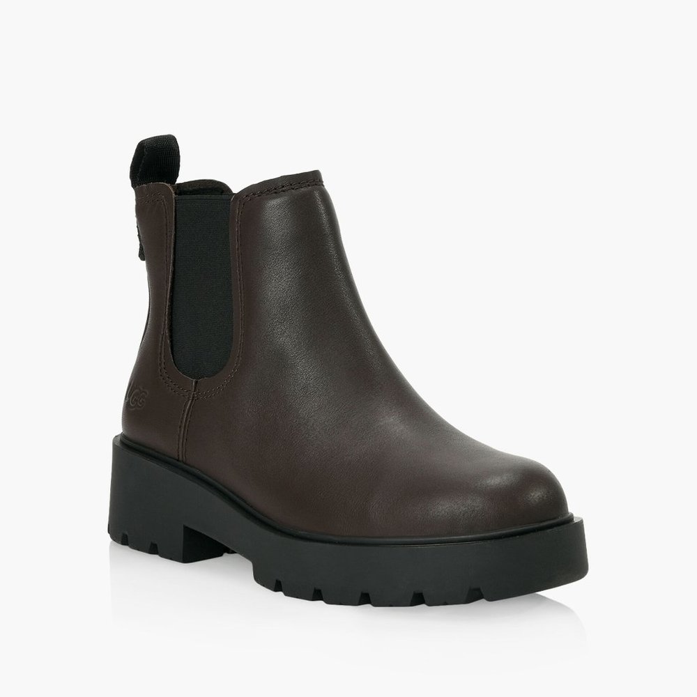 UGG Brown Leather Boot (Size 7 NWT) - Picture 2 of 5